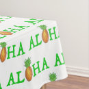 Search for pineapple tablecloths Hawaii