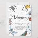 Search for insect birthday invitations Dragonfly