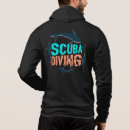 Search for shark mens hoodies Scuba diving