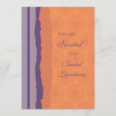 Search for orange and plum invitations Party