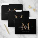 Search for file folders Monogrammed