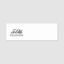 Search for reunion name tags College