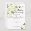 Search for 50th anniversary party invitations Roses