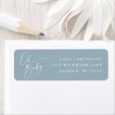 Search for baby shower return address labels Typography