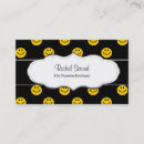 Search for happy face business cards cute