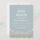 Search for tulip baby shower invitations Pink tulips