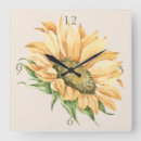 Search for sunflower clocks Pretty