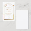 Search for crescent moon business cards Social media