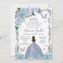 Search for blue and silver invitations For kids