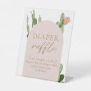 Search for cactus baby shower signs Bohemian