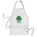 Search for st patricks day aprons Shamrock