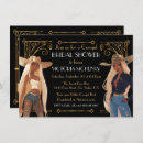 Search for african american bridal shower invitations Gold