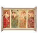 Search for art nouveau serving trays Floral