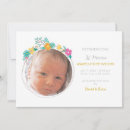Search for butterfly photo birth announcement cards Elegant
