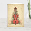 Search for music holiday cards Cello