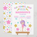 Search for gymnastics invitations Unicorn