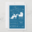 Search for black and blue invitations Dog