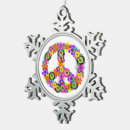 Search for peace sign ornaments Hippie