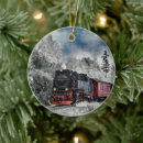 Search for train ornaments Steam locomotive