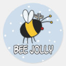 Search for christmas bees stickers Xmas