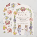 Search for alice in wonderland wedding invitations Watercolor