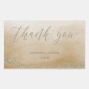 Search for thank you rectangle stickers Elegant