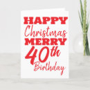Search for 40th birthday thank you cards Typography