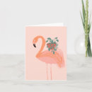 Search for flamingo note cards Bird