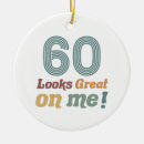 Search for 60th birthday ornaments Over the hill