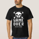 Search for game over tshirts Design