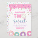 Search for two sweet donut birthday invitations Donut grow up