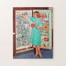 Search for mid century modern puzzles Vintage