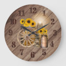 Search for sunflower clocks Farmhouse