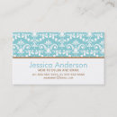 Search for victorian calling business cards Damask