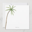 Search for palm tree thank you cards Tropical