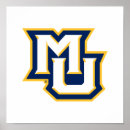 Search for college logo posters Marquette university pride