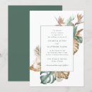 Search for bird of paradise wedding invitations Beach