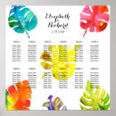Search for palm leaves wedding seating charts Monstera