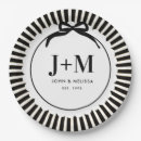 Search for anniversary plates Black and white