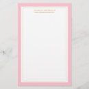 Search for elegant stationery paper Pink