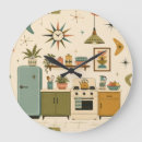Search for 1950s kitchen clocks Starburst