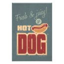 Search for vintage food signs posters Hot dog