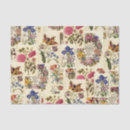 Search for vintage decoupage tissue paper Botanical