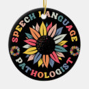 Search for speech therapist ornaments Pathologist