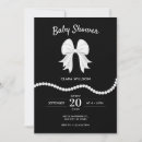Search for pearl baby shower invitations Bow