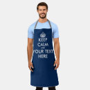Search for keep calm and carry on aprons kitchen dining