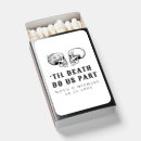 Search for skull wedding favors Till death