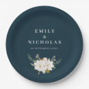 Search for magnolia paper plates Watercolor floral