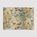 Search for vintage decoupage tissue paper Botanical