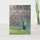 Search for peacock birthday cards Feathers